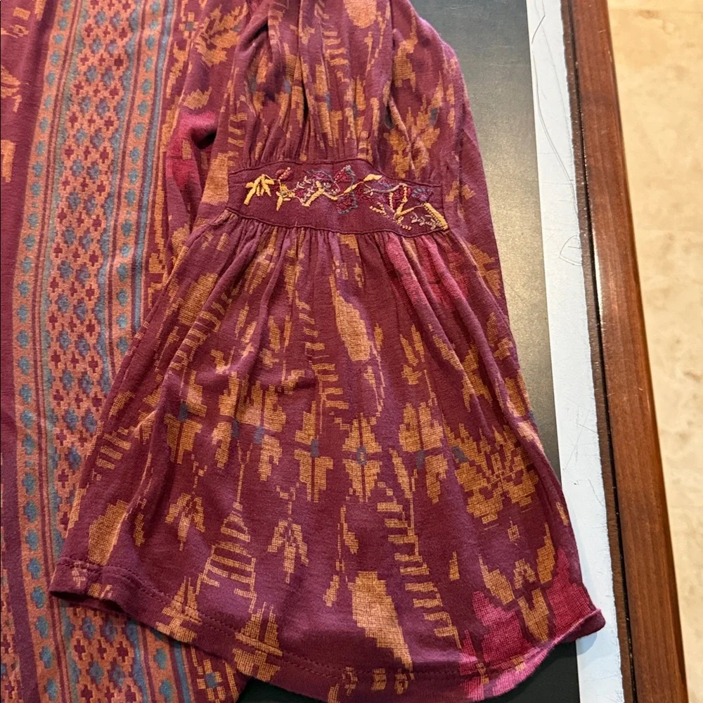 Lucky Brand Women's Multicolor Boho Blouse - Picture 6 of 7